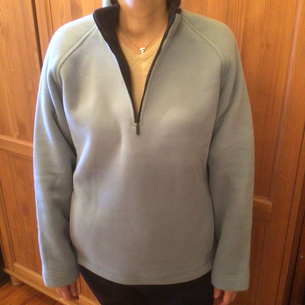 Women’s 1/4 zip polar fleece thick pullover ,SIze M